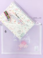 پوشه A4 طرح گلدار