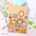 دفتر 60 برگ طرح دختر